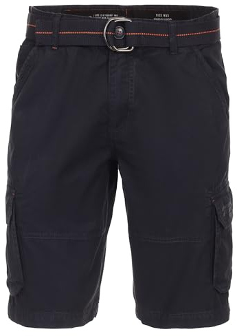 CASAMODA Casa Moda - Herren Bermuda Cargo mit Gürtel (544195700), Größe:32, Farbe:Blau (106)