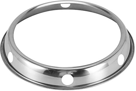 Wanjorlay Universal Wok Pan StüTzgestell Wok Ring/Metallic Round Bottom Universal GrößE für Gasherd Pfannen