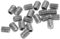 sourcing map Guitar Bridge Saddle Height Adjustment Screws Metric M3x4 Silver for Electric Guitars Bridge 20pcs