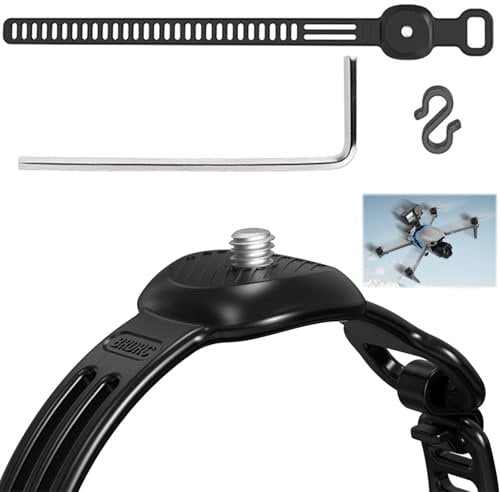 Honbobo Camera Mount for DJI Mavic 4 Pro/DJI Air 3S, Top Expansion Bracket Accessories for GoPro/DJI/Insta360 Camera/Insta360 X5/DJI Osmo Pocket 3