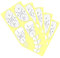 Storage Bag 5Pcs Golfs Impacts Tape Clubs Labels Balls Hitting Recorder Swing Trainer Equipment Training Tool For Swing Practice