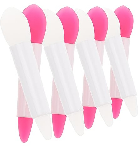 Healvian 16stücke Silikon-lippenstiftpinsel Lippenpinsel für Make-up Kosmetik-lippenstift-applikator Lippenbalsam-applikator-zubehör Praktisches Hilfsmittel und Cremes