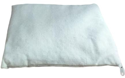 Milageto Wärmebeutel, Heiß- und Kaltpackung, leerer Stoffbeutel, kalte oder warme Kompresse, mikrowellengeeignet, Mikrowellen-Wärmekissen für Gelenke, 14x19cm
