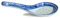 Tradewind Oriental Blue Ceramic Asian Rice Pattern Spoon (1 Piece)