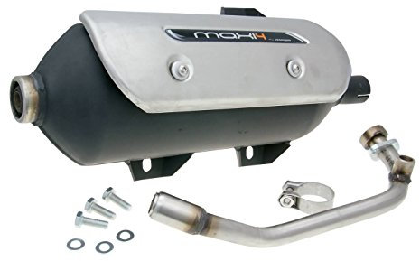 Pot d'échappement Tecnigas Maxi 4 pour Yamaha X-Max, Skyliner 125, 150cc