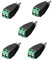 SIENOC 5 x RCA Enchufe Masculino de AV Terminal roscado del Conector enchufable