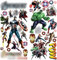 The Avengers personalisierte 3D Cartoon Wandaufkleber für Schlafzimmer Jungen und Mädchen Wandbild Aufkleber Größe: groß 76 cm x 72 cm