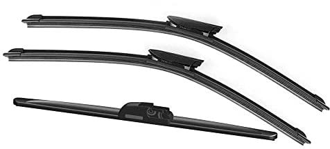 Jurmann® Vision+ Aero Scheibenwischer 650/575 + 275 mm Komplettsatz Vorne + Hinten Wischblatt Satz B-Klasse [W245] ab Bj 04.05-