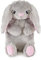 Cute, Fun & Cuddly Hot Water Bottle in Luxurious Faux Fur (1 Litre) (Bunny) by Deseo (Grey)