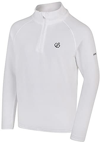 Dare 2B Regatta, Freehand 170 gsm Half Zip Outdoor Active Fleece Pile Uomo, Bianco, 7-8 Unisex-Bambini