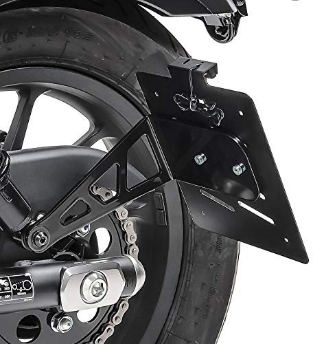 Kennzeichenhalter seitlich L für Honda Rebel 500 17-24 schwarz