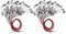 Colcolo 40x Modellbahn 3V LED Lichtlampen HO 1: 100 Einstellzubehör