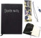 Death Note Notizbuch mit Federstift, L-förmige Halskette und Schlüsselanhänger, modisches Anime-Thema, Cosplay-Notizbuch, tolles Geschenk für Cosplay-Liebhaber, kann als Tagebuch und Notizbuch