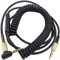 Cavo di ricambio da 3,5 mm maschio a maschio per monitor per Marshall/Major II 2/Major III 3/Mid BT - Accessori per cavi audio Aux con controllo del volume
