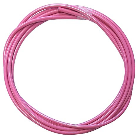 cyclingcolors gaine de frein vélo 5mm cable universel vtt route ville insert performance, 3m (rose)