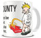 Wee On The Rival's Shirt | Football Fan Rivalry Mugs | Great Funny Gift for a Football Supporter Present Coffee Tea Mug Cup (Derby County V Nottingham Forest) WE10