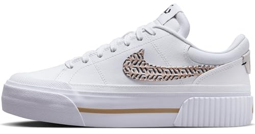 Nike Damen Legacy Sneaker, White/Hemp-Black-Summit White, 36.5 EU