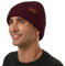 ineepor Wintermütze Herren Damen Merino Mütze Winter Wollmütze Strickmütze Kurz Beanie Hat Mit Fleece Futter Thermo Gefütterte Unisex Weich Warme
