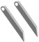 VANROUG ‎Stainless Steel Crowbar, Heavy Duty EDC Pry Bar Small Prybar Multitool Mini Pocket Pry Bar for Daily Use 2 Pack