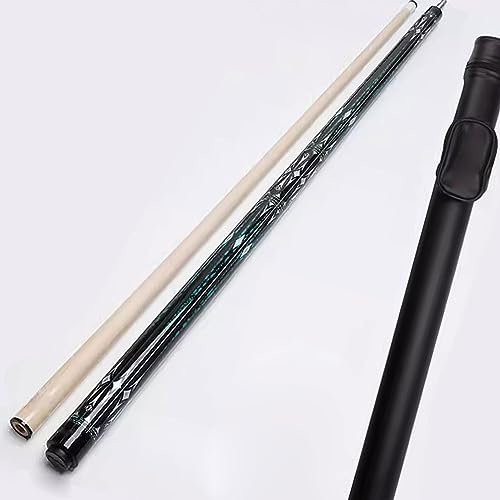 SchAan Billiard Tisch mit zubehör Billard Queue Billiard cue 1/2 Split Queue, Black Eight American Pool Queue(Color:b,Size:12.5mm)