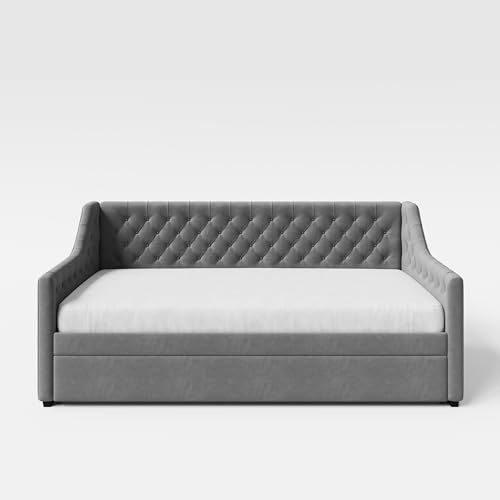 phoenix group Tagesbett Princess, Schlafsofa mit Auszug, gepolstert, Samt