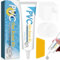 SOETDERT Colla Riparazione in PVC, Kit Riparazione Piscina, Gonfiabile Piscina Riparazione Colla, Impermeabile Set di Riparazione per Gommoni SUP, Piscina Gonfiabile, Gommone (60ml)