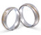 Juwelier Schönschmied Titanringe Partnerringe Trauringe - inkl. WUNSCHGRAVUR - Titan Zirkonia 60-56 T15HD - mit AMAZON KONFIGURATOR direkt online gestalten !
