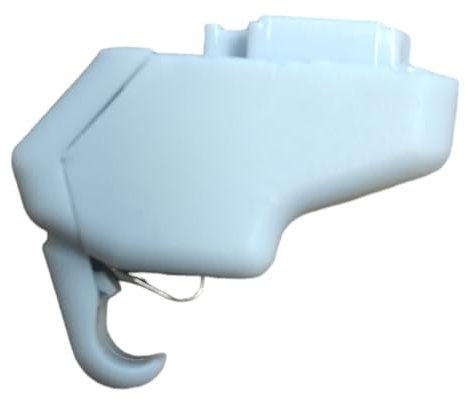 Gancio Supporto Fissaggio Aletta Parasole Compatibile con FIAT 500X Pantina Originale Destro Sinistro Grigio 1pz