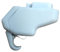 Gancio Supporto Fissaggio Aletta Parasole Pantina Originale Destro Sinistro 1pz (per Fiat 500X)