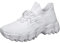 Générique Chaussure Pied Nu Femme Basket Running Chaussures Basket Chaussures De Multisports Outdoor Femme Chaussure De Sport Femme Respirante Compensées, 40.5 EU