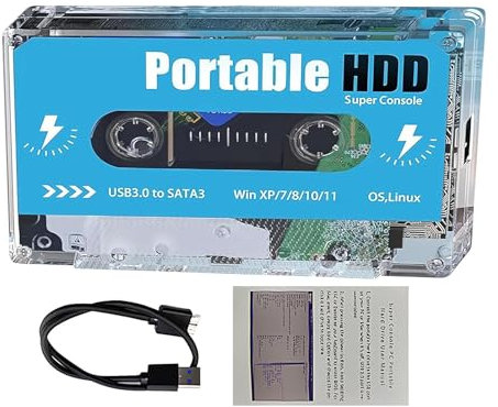 Retro Cassette Console, Retro Video Game Console, Built-in 60000+ Games Console, Classic Emulators Game Console, 4K HD Game Stick, Game Console For Kids, Retro Gamings For Adults