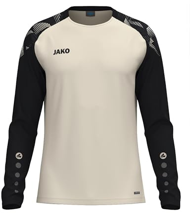 JAKO Sweat Sonic – Atmungsaktives Sport- & Freizeit-Sweatshirt Herren & Damen mit stylischem Design, aus recyceltem Polyester