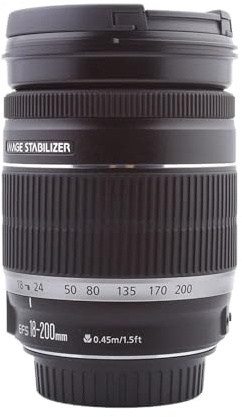 lenti， Compatibile con l'obiettivo zoom Canon EF-S 18-200mm f/3.5-5.6 IS All-in-One