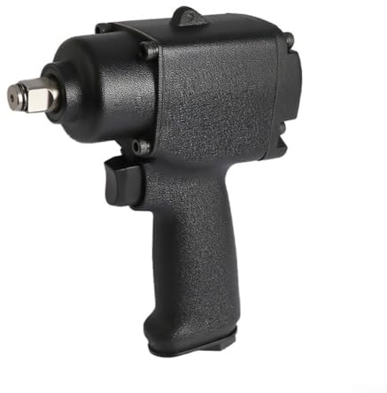 CashMuch 1/2 Zoll Heavy Duty Twin Hammer Air für Schlagschrauber mit 106.7 m-lbs Drehmoment und 3-Gang-Einstellung, 1/4 Zoll Einlass