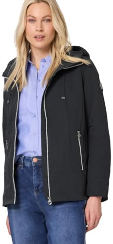 Street One Damen Jacke mit Kapuze und Zipper