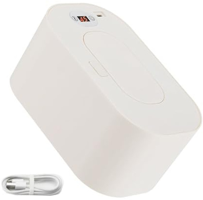 Portable Baby Wipe Warmer Wet Towel Dispenser Baby Napkin Heating Box PP Texture Suitable for Daily Comfort Portable
