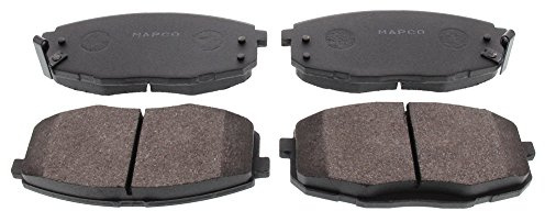 Mapco 6913 Bremsbeläge (4 Stück) | Kompatibel mit: HYUNDAI i30, i30 Coupe, i30 Kombi, i30 Kombi, KIA CARENS II Großraumlimousine, CEE'D Schrägheck, CEE'D SW
