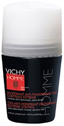 Vichy Homme Deodorant Anti-transpirant Ball 72H, 50 ml