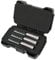 Trend Professionelles Arbeitsplatten-Fräser-Set, 1/2 Zoll Schaft, 12,7 mm Schnittdurchmesser & 50 mm Schnittlänge, Hartmetallbestückt, 3er-Pack im Koffer, KFP/1