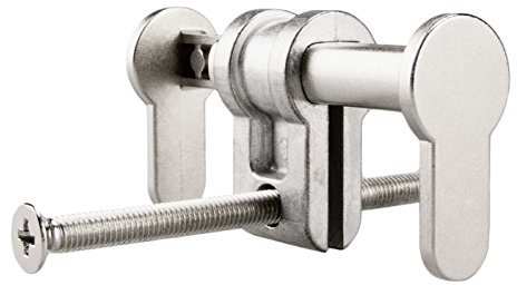 W+M Cylindre obturateur réglable, pour serrures à encastrer à cylindre profilé, surface nickelée, plage de réglage variable de 35 à 56 mm, homologué pour portes coupe-feu jusqu'à T90