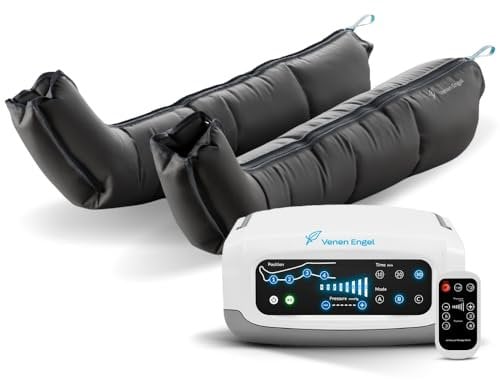 Venen Engel 4 Premium Recovery Boots Beinmassagegerät fördert Durchblutung gegen Cellulite - ergänzend zu Lymphdrainage