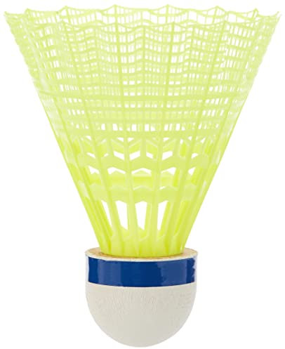 YONEX Mavis 600 Federbälle, 6 Stück, Gelb, Einheitsgröße