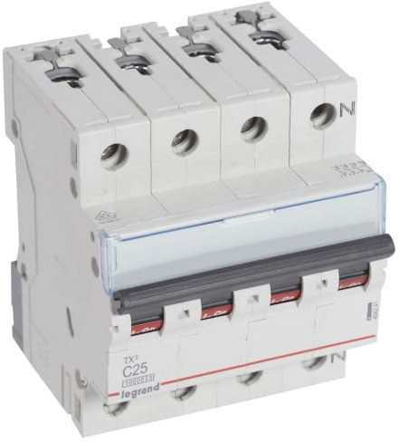 Legrand 404241 TX3 LS C25A 3P+N 10KA 4M