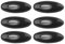 SimpleLife Broches Strass Musulman Broches Hijab Broches AccessoireFroche Broche émaillée Ronde pour Femmes (Lot de 6)