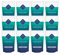 Sanitising Patient Wipes - Skin Safe Cleansing Wipes for hands, body areas, sanitising of surfaces and medical equipment - Refill Pouch (Pack of 12