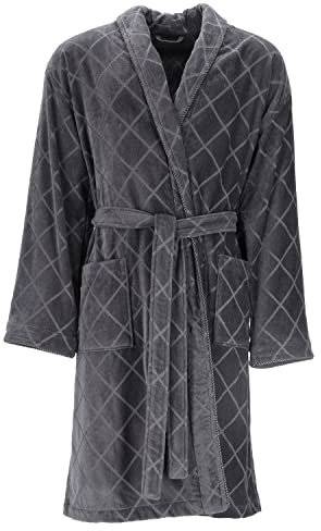 Vossen Herren Bademantel Barron camel L
