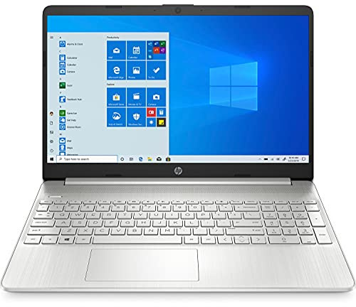HP 15s-fq1089ns - Ordenador Portátil de 15.6 FHD (Intel Core i5-1035G1, 8GB DDR4-SDRAM, 512GB SSD, Intel UHD Graphics, Windows 10) Plata – Teclado QWERTY Español