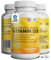 Vitamin D3 4000 IU Micro Tablets - 365 Day Supply, Easy to Swallow High Strength Premium Sunshine Vitamin | Max Strength Vitamin D Supplement, Vegetarian & Vegan Friendly, Made in UK by Grounded