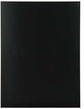 Schiefertafel aus PVC, Schreibtafel in der Farbe schwarz im Format A3 (40 x 30 cm)