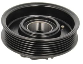 THERMOTEC KTT040080 Magnetkupplung Klimakompressor Kompatibel mit MERCEDES-BENZ C-Klasse Limousine W204 0002306411 0002306511 0012300811